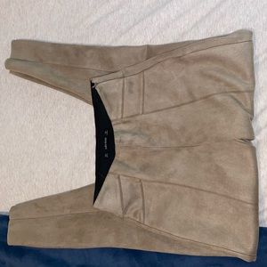 Zara Brown Suede pants